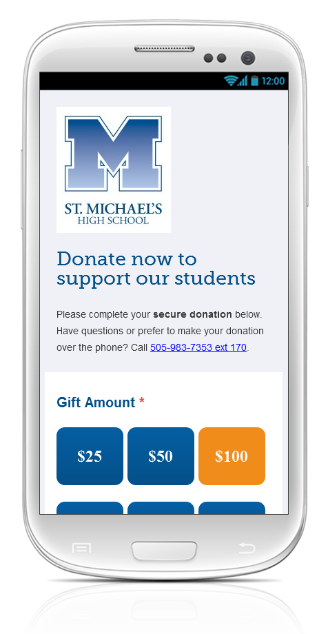 Custom Mobile Webpages